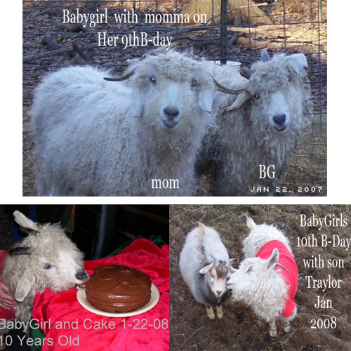 BabyGirl's 9th and 10th Birthday pics